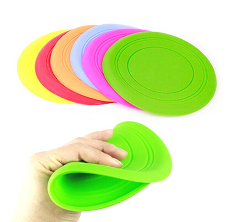 Pet Dog Toys Games Flying Disc Interactive Training Flying