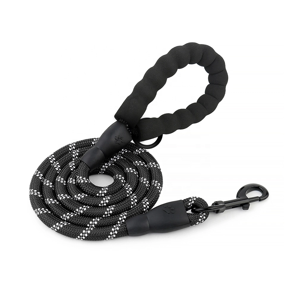 Comfortable EVA Handle New Design Dog Pet Supplies Strong Rope Nylon Dog Reflective Leash