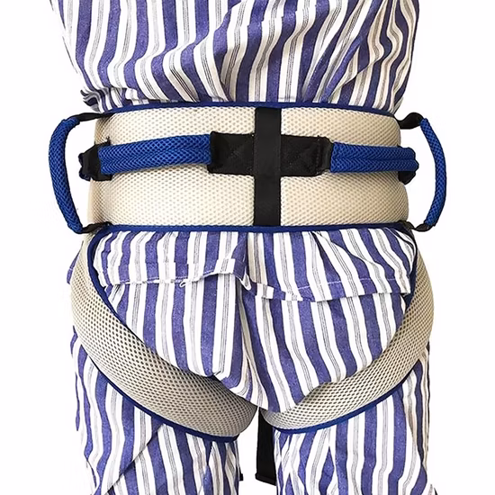 조정 가능한 다리 걷기 서기 훈련 환자를 돕는 수행원